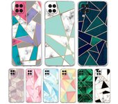 Bonita funda de teléfono de moda de mármol para Samsung Galaxy A13 A51 A71 A21S A12 A11 A31 A52 A41 A23 A53 A73 A32 5G A03S, funda suave transparente Samsung A73 5G