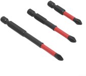 Destornillador cruzado Broca cruzada Vástago hexagonal Alta dureza 50mm