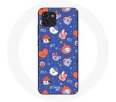Coque pour Samsung Galaxy A03 BTS Bangtan Sonyeondan BT21 Noël 2023