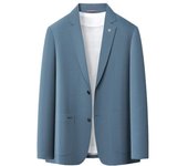 Nueva chaqueta de traje de color sólido para hombre versión coreana moda moderna slim business casual traje sencillo traje casual primavera M