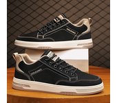 Los mismos zapatos de lona del mismo estilo, nuevos zapatos de verano para hombre, transpirables y desodorantes, para trabajo, trabajo, deportes y ocio, para hombre, color negro. 39