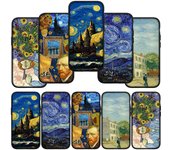 Funda para Samsung Galaxy S25, S24, S23, iPhone 16, 15, Xiaomi Redmi Note 14, 13, 12, 16E, X, 11 Pro Max, OPPO, Moto, Huawei, fondo de pantalla, girasol, Van Gogh for Samsung Galaxy S22 aero