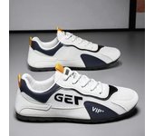 Zapatos deportivos antideslizantes de nuevo diseño para hombre, zapatillas deportivas informales para tenis al aire libre, con cordones, planos transpirables 39