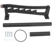 Divisor de leña de pared, desmontable, de acero al carbono, manual, para leña, divisor de troncos