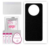 apgo Protective Skin Sticker for the back compatible with Huawei Mate X3, Wrap Film, Foil, Vinyl - Pattern Matte Black
