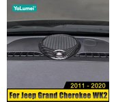 Embellecedor de marco para altavoz central de tablero de automóvil, ABS, para Jeep Grand Cherokee WK2 2011 2012 2013 2014 2015 2016 2017 2018 2019 2020