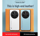 Funda de piel con Kevlar para Xiaomi 14/13/12/11 Ultra/Supreme Xiaomi 14Ultra