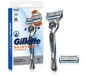 Maquinilla de afeitar manual Gillette Skintech (Mango + 2 cuchillas)