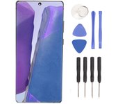 Reemplazo de pantalla de 6,7 pulgadas para Galaxy Note 20 5G Note 20 4G compatible con digitalizador de pantalla de huellas dactilares verde