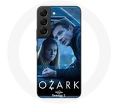 Coque pour Samsung Galaxy S21 FE Ozark Série Saison 4 Affiche wendy byrde et marty byrde