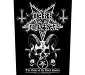 Parche de la Orden de las Hordas Negras de Dark Funeral One Size negro/blanco