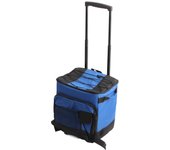 Nevera portátil con ruedas de 35 l, impermeable, antifugas, de tela Oxford y aluminio