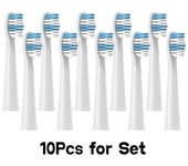Cabezales de repuesto para cepillo de dientes eléctrico compatibles con Seago Sonicare Soft blanco