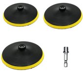 Papel de lija de plástico para detalles de automóviles, almohadilla abrasiva para pulir automóviles, almohadilla de encerado, amoladora angular, rueda de amolar 4inch