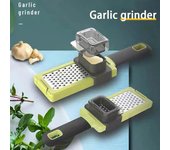 Trituradora de ajo Manual de cocina, triturador de jengibre, rallador, rebanador, picador, utensilios de cocina