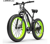 Lankeleisi XC4000 Bicicleta de Montaña Eléctrica 26  1000W 48V Batería 17.5Ah amarillo