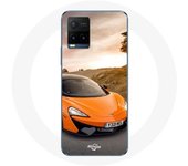 Coque maniacase pour Vivo Y21s 2021 / Y21 2021 Formule 1 McLaren F1 Orange