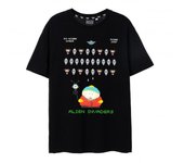 Camiseta South Park Alien Invaders para hombre L negro