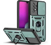 Funda protectora a prueba de golpes para Samsung Galaxy A13 S21 S20 FE A14 A15 A34 A54 A25 A16 A52 A32 A35 M35 A33 A53 S24 M34 A55 5G Galaxy A03 Core negro
