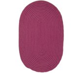 Tapis - TAM TAM - Prune - 50x80 cm - Coton - Réversible