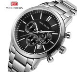 Reloj de lujo de primera marca con caja para hombre, reloj de moda, correa de acero resistente al agua, relojes de cuarzo para hombre