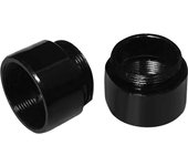 2 piezas/lote M12 adaptador de extensión de rosca de montaje extensor de aleación de zinc M12 anillo de extensión de montaje de lente para interfaz MTV CCTV lente y cámara de seguridad de video 5pcs negro