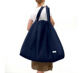 Bolso grande largo - Azul oscuro