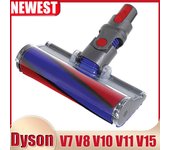 Cabezal de cepillo para aspiradora de mano Dyson V7, V8, V10, V11 y V15, cabezal de cepillo de piso motorizado, accesorios reemplazables, piezas de repuesto