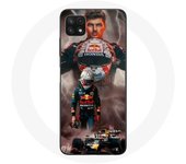 Coque pour Samsung Galaxy A22 5G Formule 1 Max Verstappen Casque F1 - Maniacase