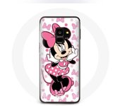 Funda para Samsung Galaxy S9 plus Minnie Mouse Cute Cartoon Rosa