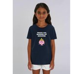 Tshirt Enfant PRINCESSE DE MERE EN FILLE F 2 ans azul marino