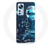 Coque pour Xiaomi Mi 12 / 12X Formule 1 Valtteri Bottas Pilote de F1 Noir