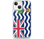 Funda iPhone - Multicolor - Drapeau Territoire britannique - Souple - TPU - Compatible con iPhone 13 mini