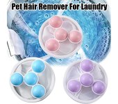 Bolsa de filtro de pelo para lavadora, eliminador de pelusas para lavadora, recogedor de pelusas para mascotas, 1 ud. púrpura
