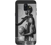 Coque maniacase pour Samsung Galaxy A8 2018 Kobe Bryant NBA black mamba mentality