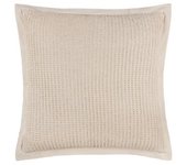 Funda de cojín con diseño de gofres para dosel de jardín 65cm x natural