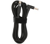 Cable de carga para computadora portátil USB-C macho a cable de fuente de alimentación macho de 4,5x3,0 mm para computadora portátil 1meters