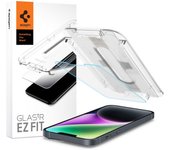 Spigen Glas.tR EZ Fit - Cristal templado para iPhone 13/13 Pro/14