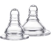 Chupete líquido de silicona para bebé, tetina para recién nacido, chupete para alimentar pezones L Standard Caliber