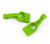 Knuckles de dirección delantera de metal C Hub Carrier Rear Axle Lock Out Set Reemplazo para Trax4 Slash 2WD verde