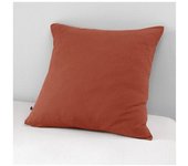 Taie d'oreiller  Gaïa  60 x 60 cm & 50 x 70 cm  Gaze de Coton  - Gaïa Terracotta - 60 x 60 cm