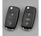 Carcasa para llave remota de 2/3 botones para VW Eos Golf GTI Passat Touareg Jetta Beetle Polo Up Tiguan Touran Touareg 5K0837202AD
