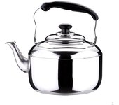 Hervidor de agua con mango ranurado de acero inoxidable ajustable antideslizante 4L