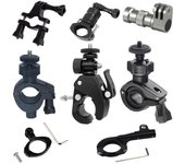 Soporte de metal para cámara de 360° para bicicleta y motocicleta con abrazadera tipo O Small Y-type bicycle clamp