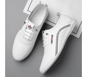 Zapatos casuales para hombres, zapatos deportivos para hombres, zapatos de cuero con suelas suaves, zapatos cómodos para hombres 43
