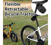 Cuerda para remolque de bicicleta, cuerda de remolque, cuerda de tracción para bicicleta, bicicleta de montaña, bicicletas, cuerdas de tracción, cuerda de remolque para bicicleta negro