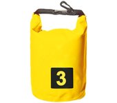 Bolsa impermeable tipo cubo, repelente al agua, moderna, para rafting, camping, 3 l, color amarillo Dark Blue