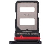 Bandeja para tarjeta SIM + Bandeja para tarjeta SIM para Xiaomi Mi 11T / 11T Pro 21081111RG negro