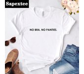 Camiseta unisex sin sujetador ni bragas para mujer, camiseta harajuku para mujer, camisetas gráficas sin sujetador para club, camisetas unisex, camisetas unisex de los años 80 L