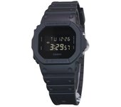 Casio Reloj para hombre G-Shock con correa de resina digital de cuarzo DW-5600UBB-1 200M negro